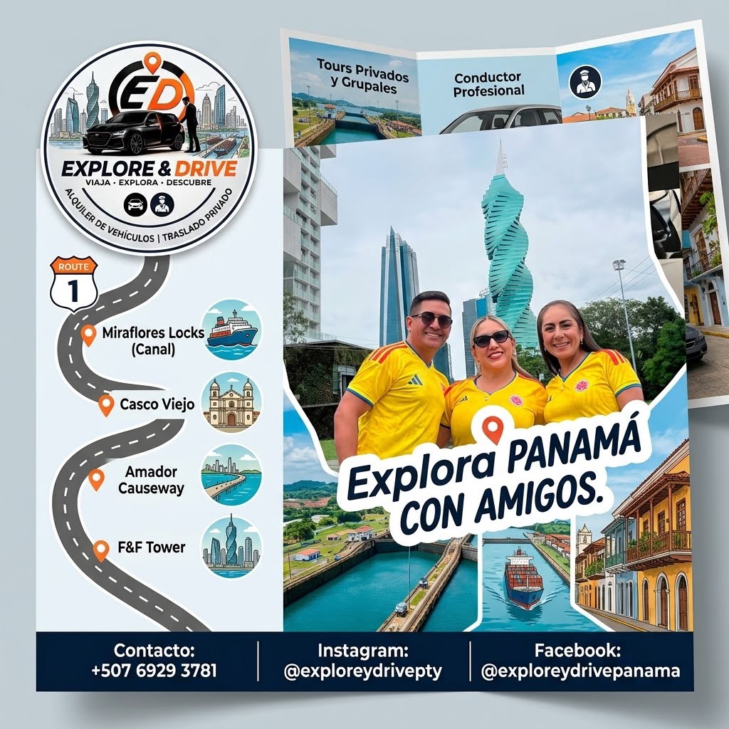 Explora Panama con amigos - Ruta turistica