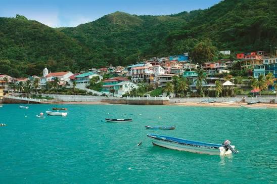 Taboga Island beach near Panama City, Panama
